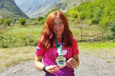 Ставропольчанка выиграла беговой марафон по горам Кавказа