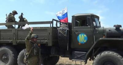 Российские миротворцы в Карабахе отработали отражение атаки беспилотника