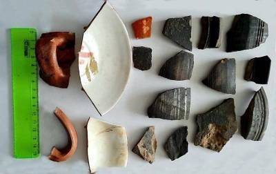 Фрагменты глиняной посуды XVIII - начала XX вв обнаружили в районе «Дома Гарденина» в Воронеже