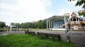 Работы по благоустройству парка Ветеранов наконец начаты