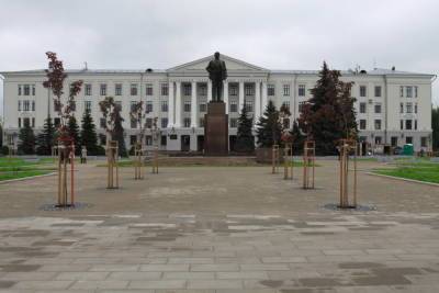 Подрядчика оштрафуют за срыв срока сдачи сквера на площади Ленина в Пскове