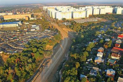 В Курске строительство дороги по улице Крымской пообещали завершить к 2024 году