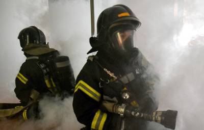 Пожар произошел на подземной парковке бизнес-центра "Президент плаза" в Москве