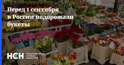 День Знаний - Перед 1 сентября в России подорожали букеты - nsn.fm - Москва - Россия - 1 Сентября