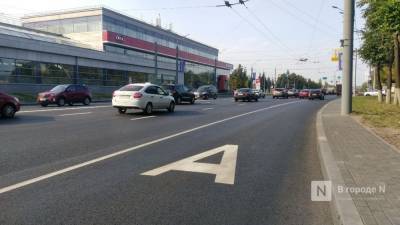 Дорожные знаки установят на продленной выделенной полосе на проспекте Гагарина в ближайшее время