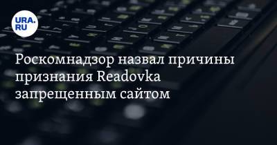 Роскомнадзор назвал причины признания Readovka запрещенным сайтом