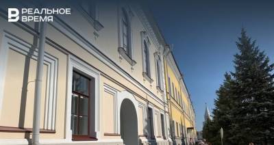В зданиях присутственных мест Казанского кремля ведутся фасадные работы