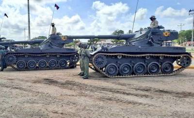 «Обошлись без советов из-за рубежа»: в Венесуэле вернули в строй лёгкие танки АМХ-13 С-90