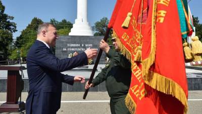 Адыгея получила боевое знамя 95-й Молдавской стрелковой дивизии