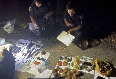 В Броварах обнаружили тайник с боеприпасами