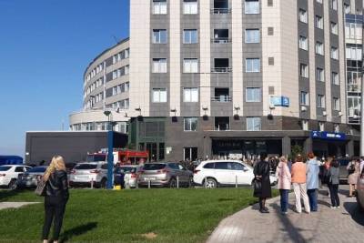 Бизнес-центр «Кронос» эвакуировали в Новосибирске