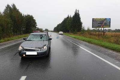 Вышел на дорогу и попал под автомобиль: подробности аварии в Тверской области