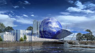 Корпус-шар Музея Мирового океана в Калининграде достроят к 2024 году