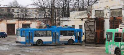 Власти Карелии намерены отменить налоговые льготы для троллейбусного предприятия Петрозаводска