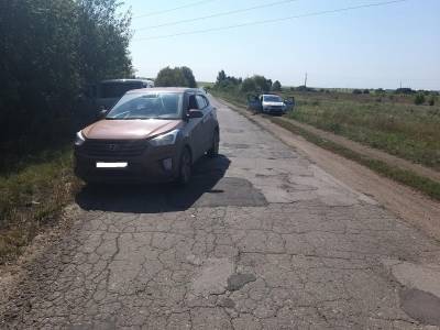 Москвичка на Hyundai Creta сбила пешехода в Скопинском районе