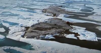 Ученые обнаружили возле Гренландии самый северный остров в мире: до этого он скрывался подо льдом