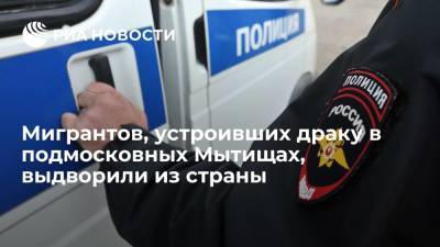 МВД: 37 иностранцев выдворили из России после драки в подмосковных Мытищах