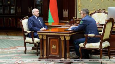 "Таможня в этом году сработала положительно" - Лукашенко принял с докладом председателя ГТК