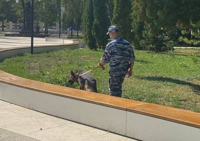 Названа причина появления полицейских с собаками на улицах Рязани