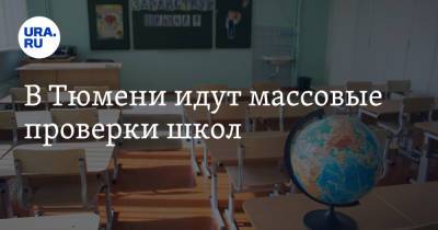 В Тюмени идут массовые проверки школ