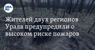 Жителей двух регионов Урала предупредили о высоком риске пожаров. Карта