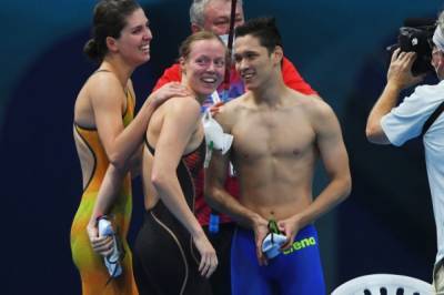 Российские пловцы выиграли золото Паралимпиады в смешанной эстафете