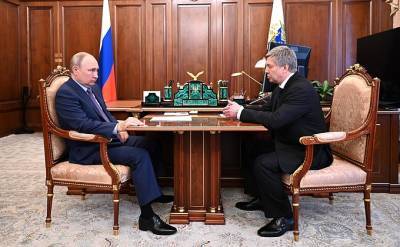 Встреча с врио губернатора Ульяновской области Алексеем Русских