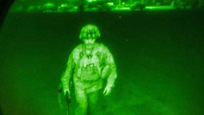 Опубликовано фото последнего солдата США, покинувшего Афганистан
