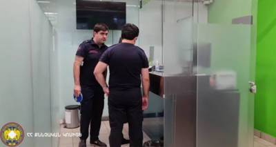 Ограбление банка в ТЦ Yerevan Moll - появилось видео задержания подозреваемого