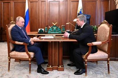 Путин провел встречу с врио главы Ульяновской области