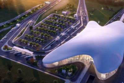 Около нового терминала аэропорта в Геленджике оборудуют ландшафтный парк