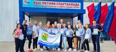Спортсмены из Петрозаводска достойно выступили на летней Спартакиаде в Череповце