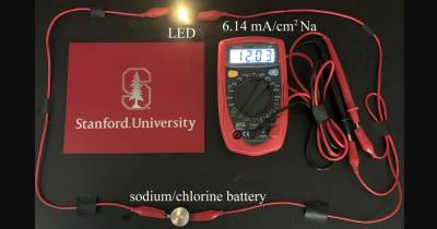 В шесть раз лучше лития: ученые создали перезаряжаемую батарею из хлора - focus.ua - США - Украина