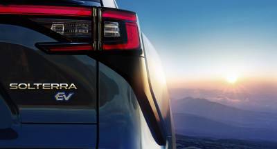 Компания Subaru представила дизайн нового электрического кроссовера Solterra