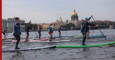 Уникальная гонка на сапах Red Bull Невский Sup прошла в Санкт-Петербурге