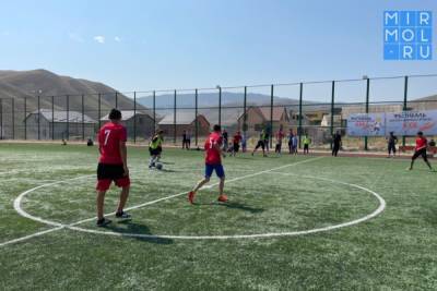 В Дагестане прошёл фестиваль детского дворового футбола