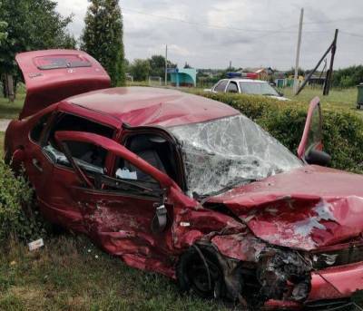 Невнимательность водителя привела к серьезному ДТП в Волово