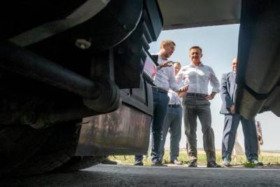 Трассы в Курской области исследует современная дорожная лаборатория «Эскандор»