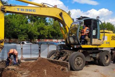 В Наволоках началось строительство магистрального канализационного коллектора