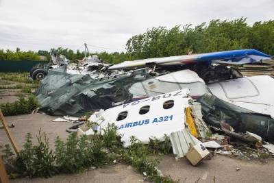 Обломки самолета, севшего в кукурузном поле два года назад, до сих пор лежат в Жуковском