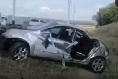 Автомобилист погиб, опрокинувшись на машине в Белгородской области