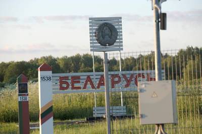 На границе Белоруссии и Литвы погиб нелегальный мигрант