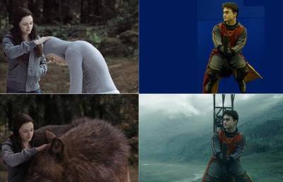 5 популярных сцен из фильмов до и после спецэффектов