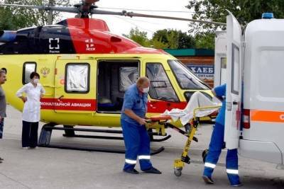 10-летнюю девочку из Новомичуринска транспортировали в рязанскую больницу вертолетом