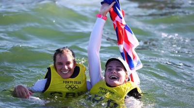 Британские яхтсменки выиграли золото Олимпиады в классе 470