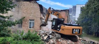 Пристройку аварийного школьного спортзала снесли в Петрозаводске