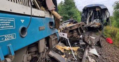 Железнодорожная катастрофа в Чехии
