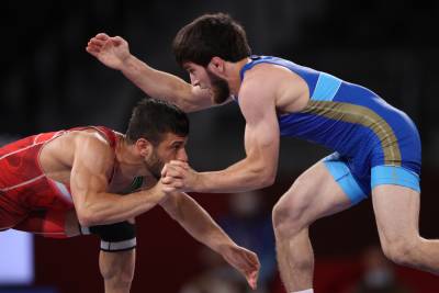 Борец-вольник Заур Угуев вышел в финал олимпийского турнира в весе до 57 кг