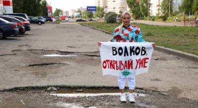 Волчатник для мэра: ярославские активисты партии «Новые люди» требуют ускорить ремонт дорог