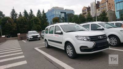 Четыре новые автомашины «Лада-Ларгус» получила Зеленодольская ЦРБ